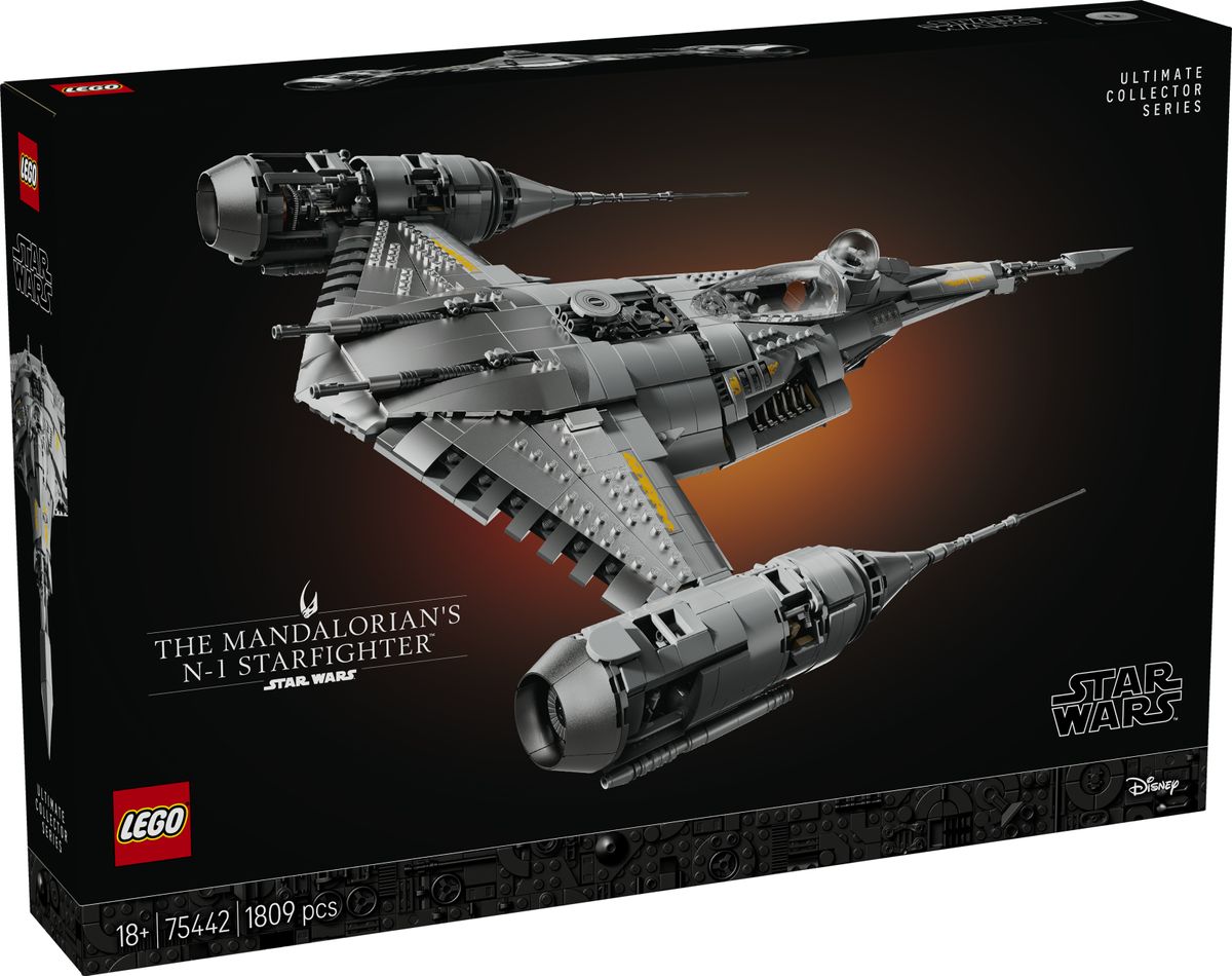 לגו סטאר וורס חללית המנדלוריאן 75442 star wars N-1 starfighter