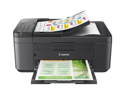 מדפסת הזרקת דיו משולבת CANON TR4755I - צבע שחור