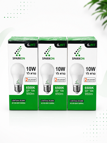 נורה לד 10W אור לבן 
