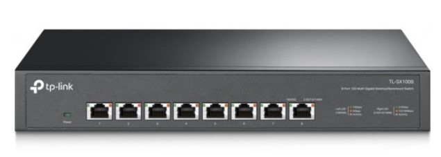 מתג 8 יציאות Tp-Link 10G Multi Gigabit Desktop Rackmount TL-SX1008 V1