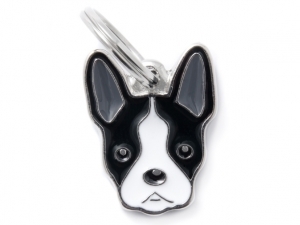 תג שם כלב בישון בוסטון טרייר BOSTON TERRIER