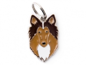 תג שם כלב קולי COLLIE