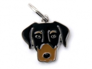 תג שם כלב דוברמן DOBERMANN