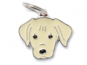 תג שם כלב לברדור  CREAM LABRADOR