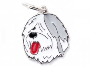תג שם כלב צאן אנגלי עתיק OLD ENGLISH SHEEPDOG