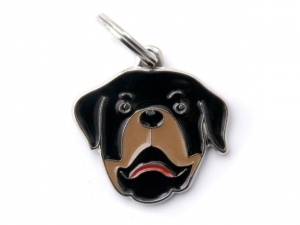 תג שם כלב רוטווילר ROTTWEILER