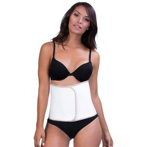 חגורת בטן מעצבת לאחר הלידה מבד במבוק Bamboo - צבע גוף S
