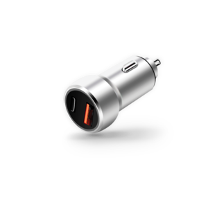 מטען רכב מהיר 3.1A יציאות TYPE C ו-USB