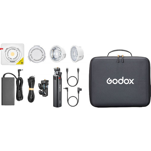 פנס לד Godox ML100R Kit3 RGB Portable LED Light