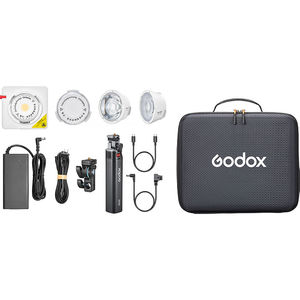 פנס לד Godox ML100R Kit3 RGB Portable LED Light