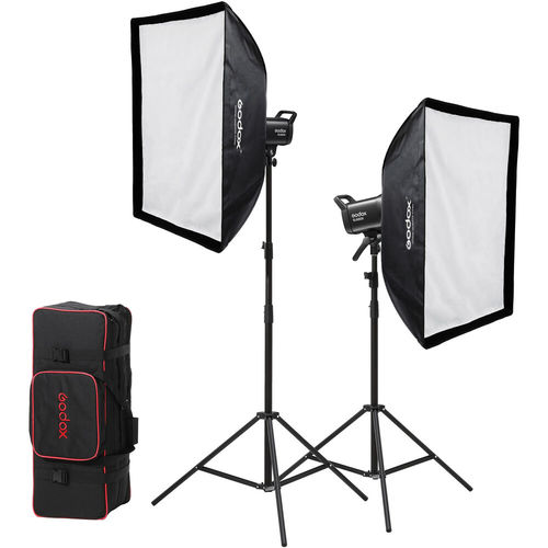 סט 2 פנסי לד (2-Light Kit) Godox SL60IIBI Bi-Color LED Video Light
