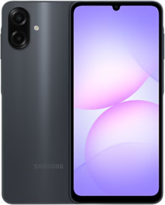 טלפון סלולרי Samsung Galaxy A07 64/4GB צבע שחור Black, שנה אחריות