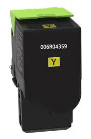 טונר לייזר צהוב תואם XEROX 006R04359/006R04363 (2,000 דפים)