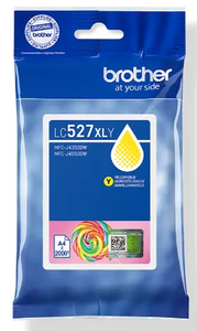 ראש דיו מקורי צהוב Brother LC527XLY (2,000 דף)