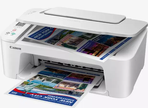 מדפסת הזרקת דיו משולבת Canon PIXMA TS3751i קנון - צבע לבן