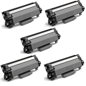 מארז חסכון 5 טונרים תואמים Brother TN2510 (סה"כ 6,000 דפים)