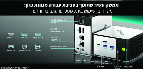 מחשב מיני Gmktec NucBox M8 - AMD