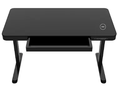 שולחן חכם מתכוונן בגודל 120X60 Smarter ET119W-C - צבע שחור