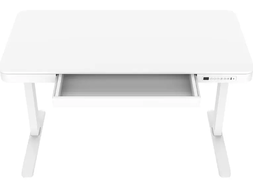 שולחן חכם מתכוונן בגודל 120X60 Smarter ET119W-C - צבע לבן