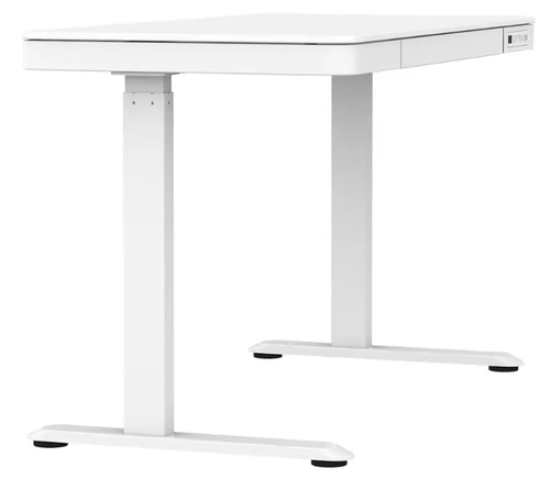 שולחן חכם מתכוונן בגודל 120X60 Smarter ET119W-C - צבע לבן
