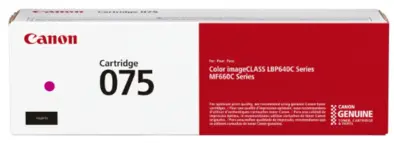 טונר אדום מקורי CANON CRG075M (1,300 דפים)