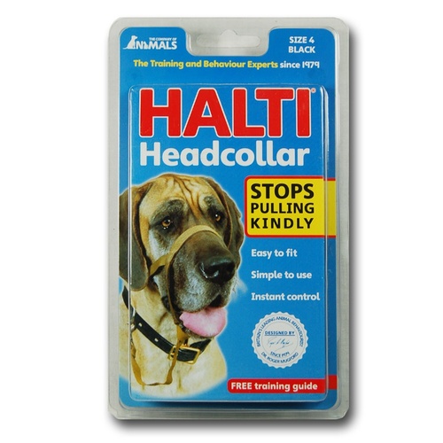 Halti Dog Head Collar -הלטי ריתמת ראש מידה 4