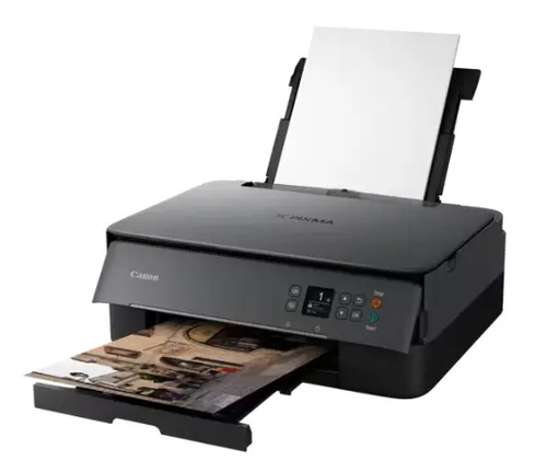 מדפסת הזרקת דיו משולבת Canon Pixma TS5350 צבע שחור (ללא פקס)