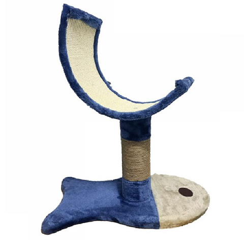 מגרדת לחתול בצורת דג בגובה 63 ס