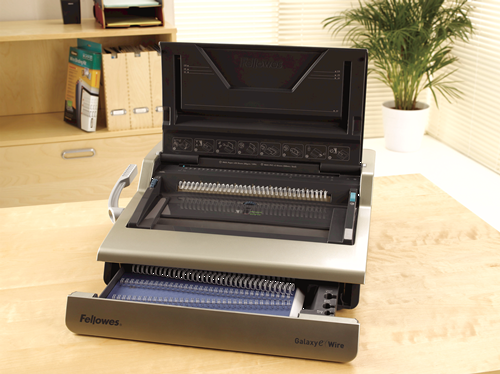מכשיר כריכה מתכת Fellowes GalaxyE Electric Wire Binder