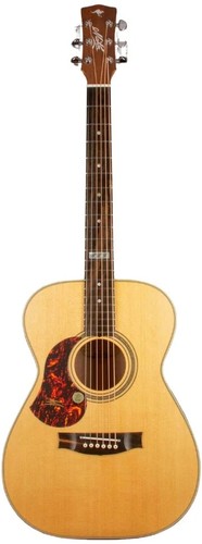 maton ebg808te-lh amplified acoustic guitar