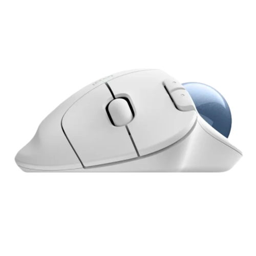  עכבר ארגונומי בצבע אופווייט LOGITECH ERGO M575S WIRELESS TRACKBALL 