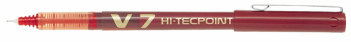 עט טכפוינט V7 אדום PILOT