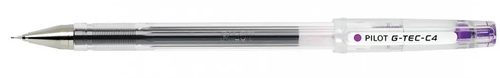 עט ג'ל 0.4 G-TEC-C4 סגול PILOT