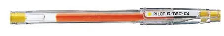 עט ג'ל 0.4 G-TEC-C4 צהוב PILOT