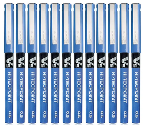 עט טכפוינט V7 כחול PILOT מארז 12 יח'