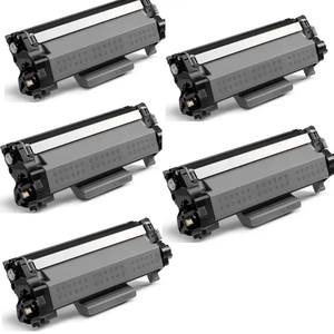 מארז חסכון 5 טונרים תואמים Brother TN-2510XL (סה"כ 15,000 דפים)