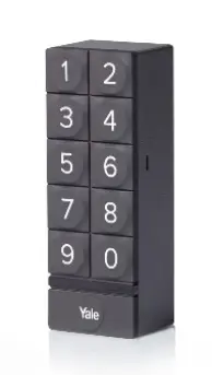 מנעול חכם לדלת Yale Linus™ L2 90600700 כולל קודן צבע כסוף