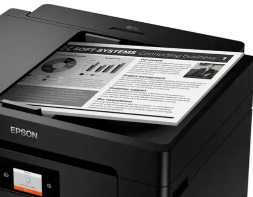 מדפסת הזרקת דיו משולבת EPSON A3 EcoTank M15140 שחור לבן בלבד