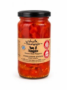 פלפלונים אדומים מתוקים 250 גרם