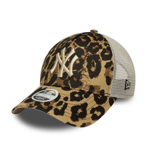 כובע ניו ארה New Era MLB Leopard Trucker 9TWENTY | נשים
