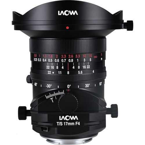 עדשה Venus Optics Laowa 17mm f/4 Zero-D Tilt-Shift (Sony E)