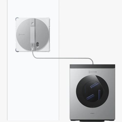 מנקה חלונות עם תחנה נייד ECOVACS WINBOT W3 OMNI
