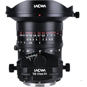עדשה Venus Optics Laowa 17mm f/4 Zero-D Tilt-Shift (Canon RF)