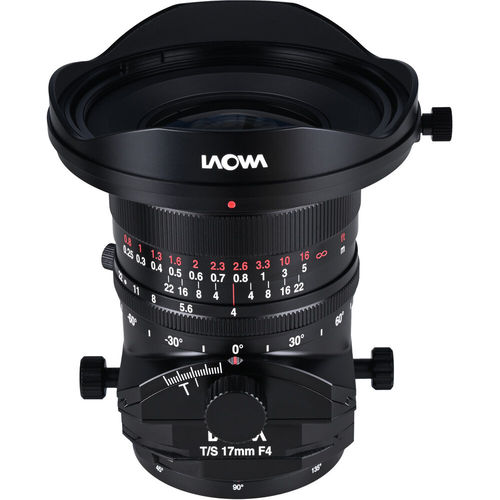 עדשה Venus Optics Laowa 17mm f/4 Zero-D Tilt-Shift (Canon RF)