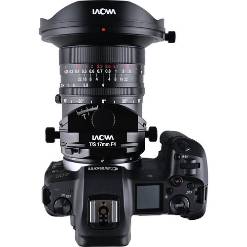 עדשה Venus Optics Laowa 17mm f/4 Zero-D Tilt-Shift (Canon RF)