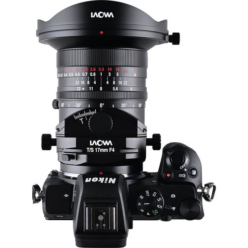 עדשה Venus Optics Laowa 17mm f/4 Zero-D Tilt-Shift (Nikon Z)