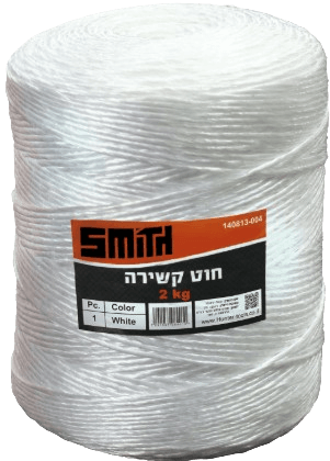 חוט קשירה לבן - 2 ק