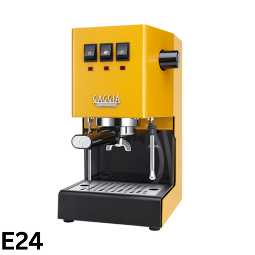 מכונת קפה גאג'יה קלאסיק Gaggia Classic PRO צהובה E24 *מתצוגה*