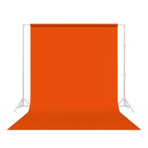 רקע נייר לצילום Emily Bright Orange #39 2.72X10