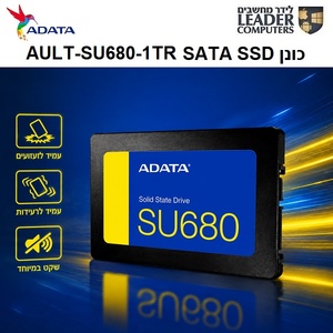 כונן זיכרון פנימי 1TB SATA SSD למחשב נייד ונייח ADATA AULT-SU680-1TR 